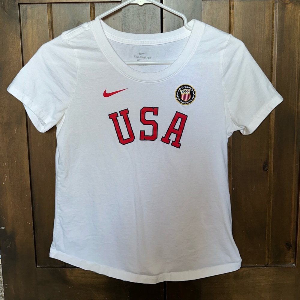 Nike USA patch shirt